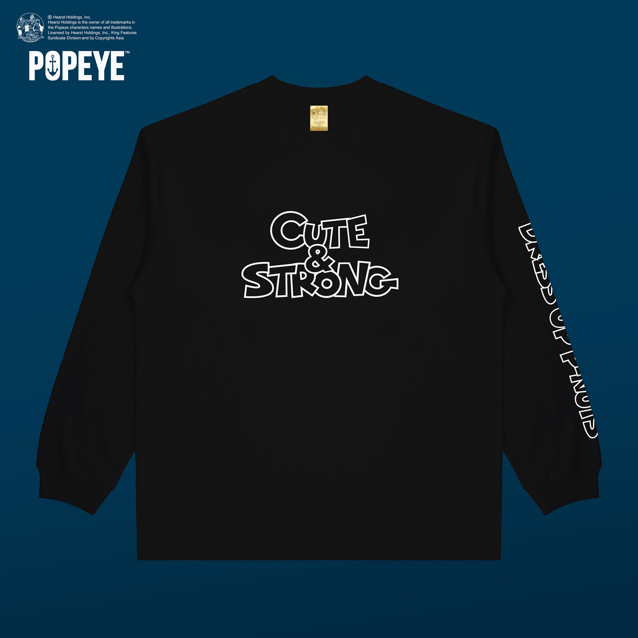 【POKOPEA　Collaboration】POPEYE™ x オシャレになりたい！ピーナッツくん　Graphic Long Sleeve