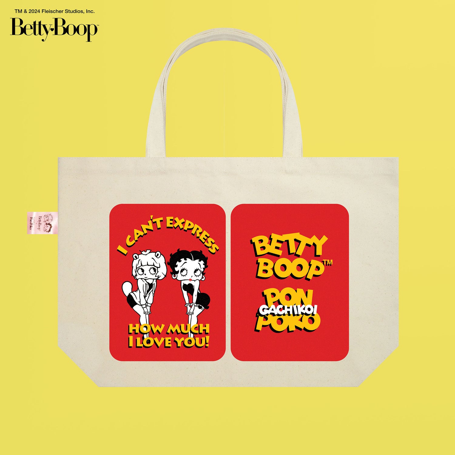【POKOPEA　Collaboration】BETTY BOOP™ x ガチ恋ぽんぽこ Poster Graphics Canvas To
