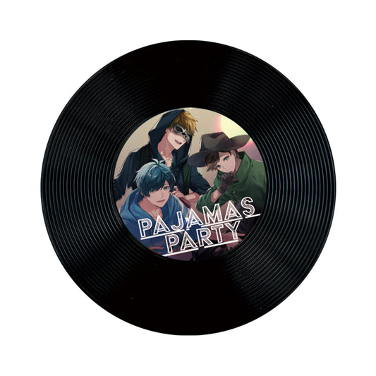 【とびステ】レコードコースター（PAJAMAS PARTY）