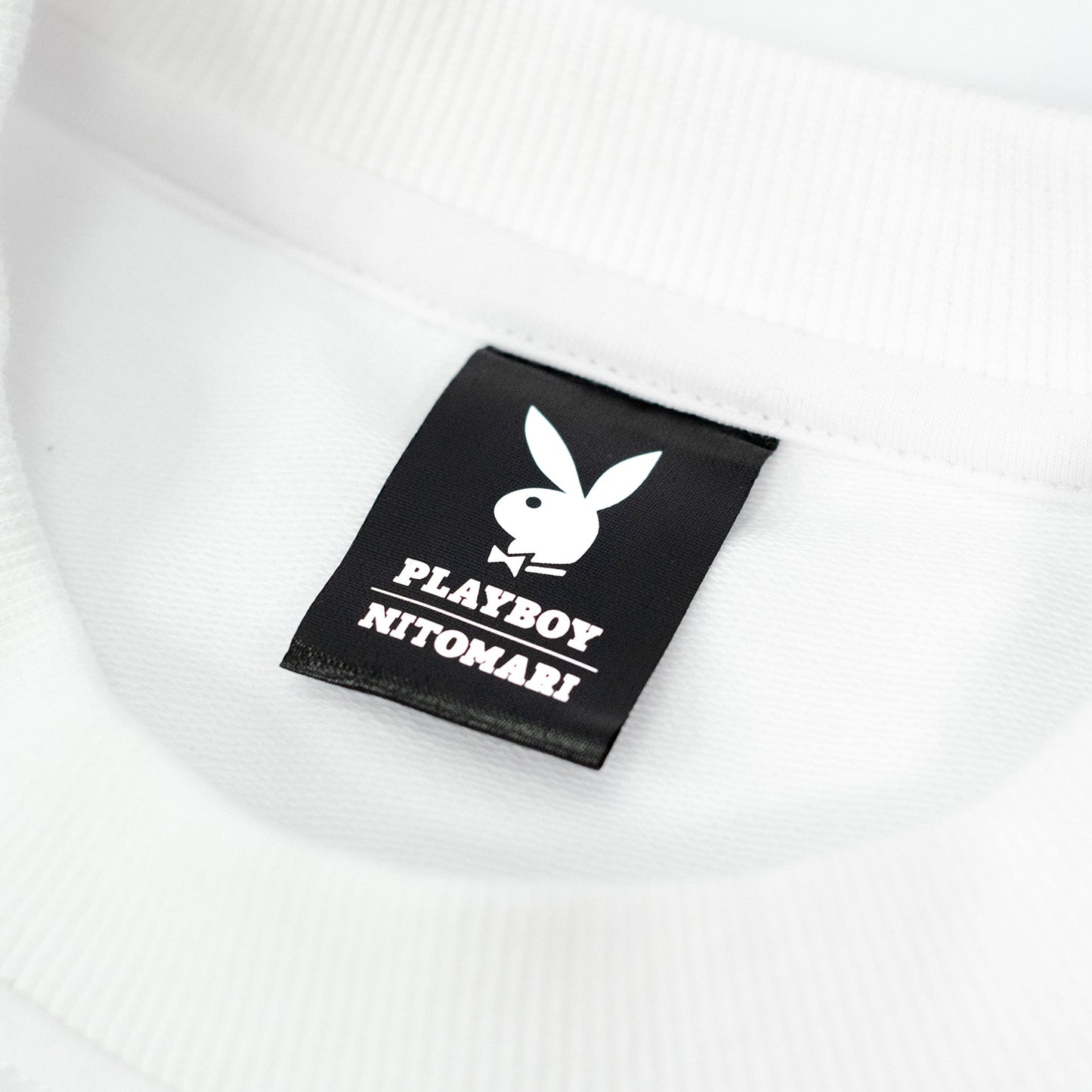 PLAYBOY x TOMARI MARI Playboy Bunny Illustration Crewneck Sweatshirt（L）
