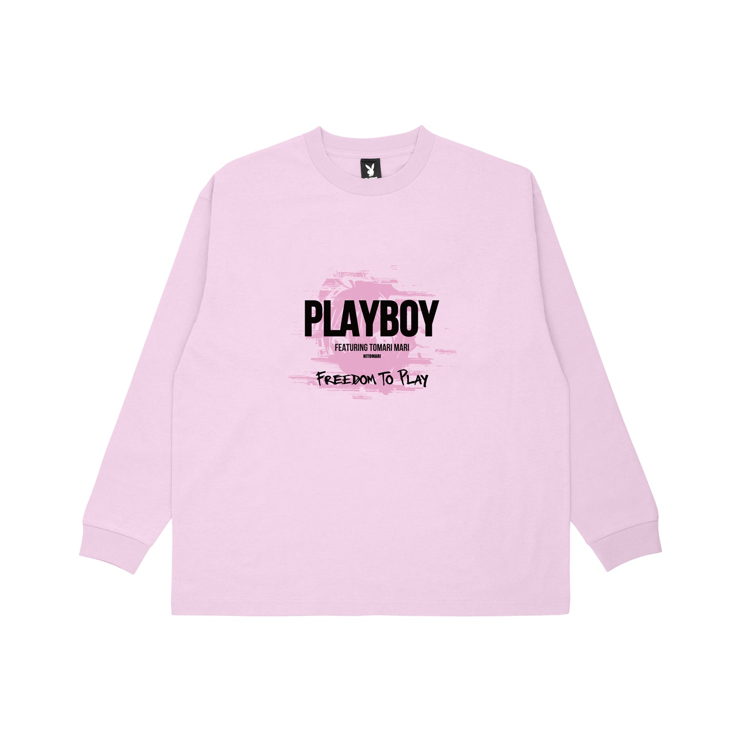 PLAYBOY x TOMARI MARI Graphic Long Sleeve T-shirt（M） – karel-shop