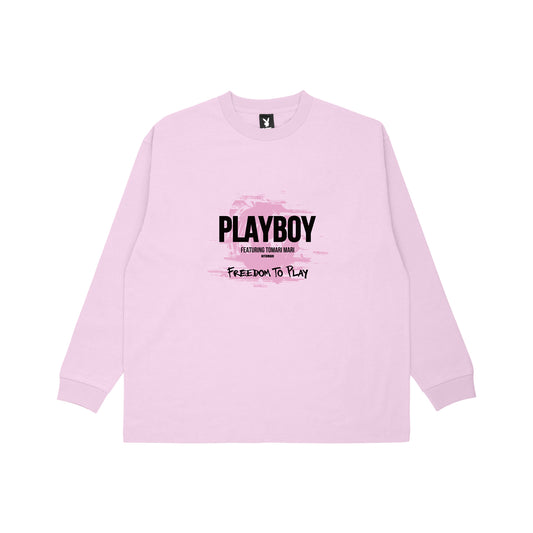 PLAYBOY x TOMARI MARI Graphic Long Sleeve T-shirt（L）