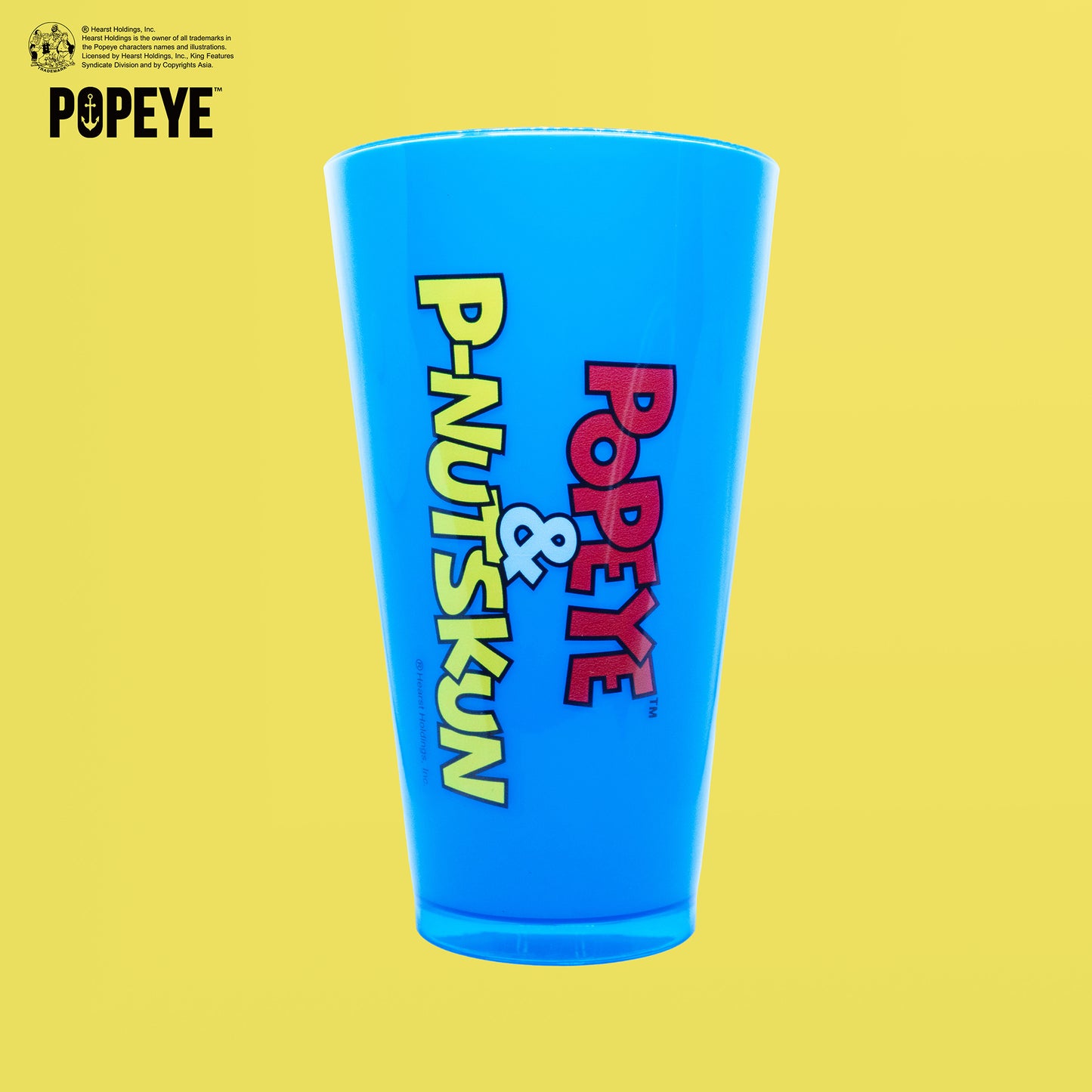 【POKOPEA　Collaboration】POPEYE™ x オシャレになりたい！ピーナッツくん　Illustration Acrylic Tumbler　Blue